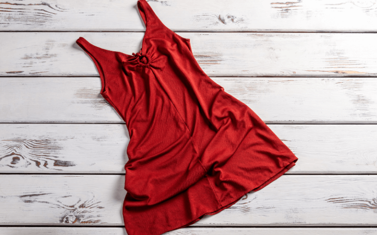 10 Outfit Ideas That Are Perfect for Christmas Season An image of a red dress