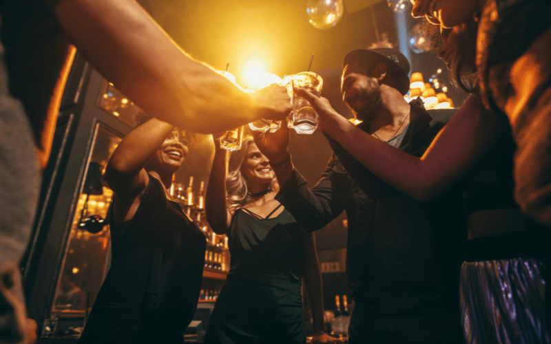An image of a typical Singaporean nightlife