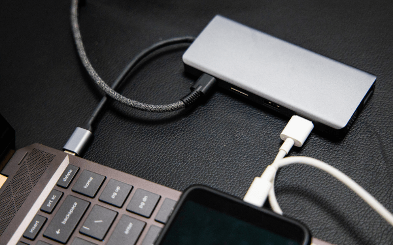 Image of a charging station