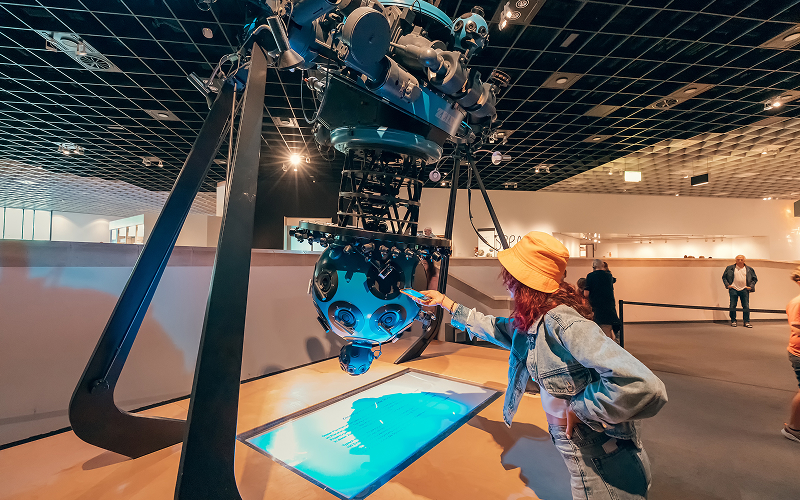 Future World Where Art Meets Science Exhibit