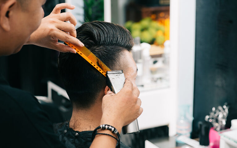 The Professional Edge: How Singaporean Haircuts for Men Shape First Impressions at Work A stock photo of men’s haircut.